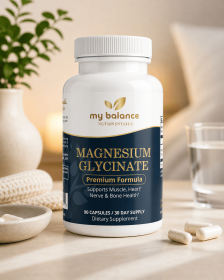 Magnesium Glycinate Capsules for Sleep & Stress Support Magnesium Glycinate Capsules for Sleep & Stress Support